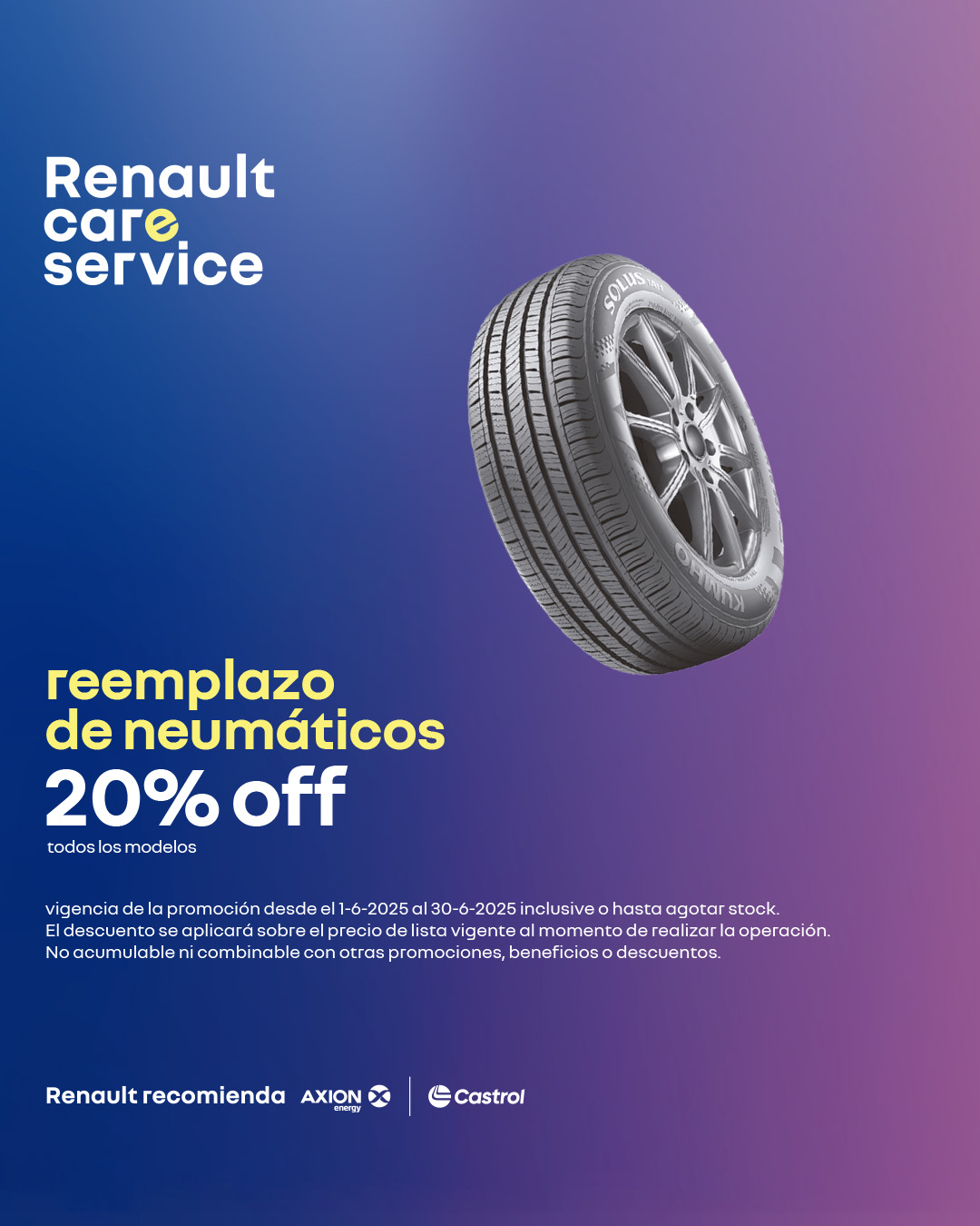 - 15 % de Descuento en Reemplazo de Batería