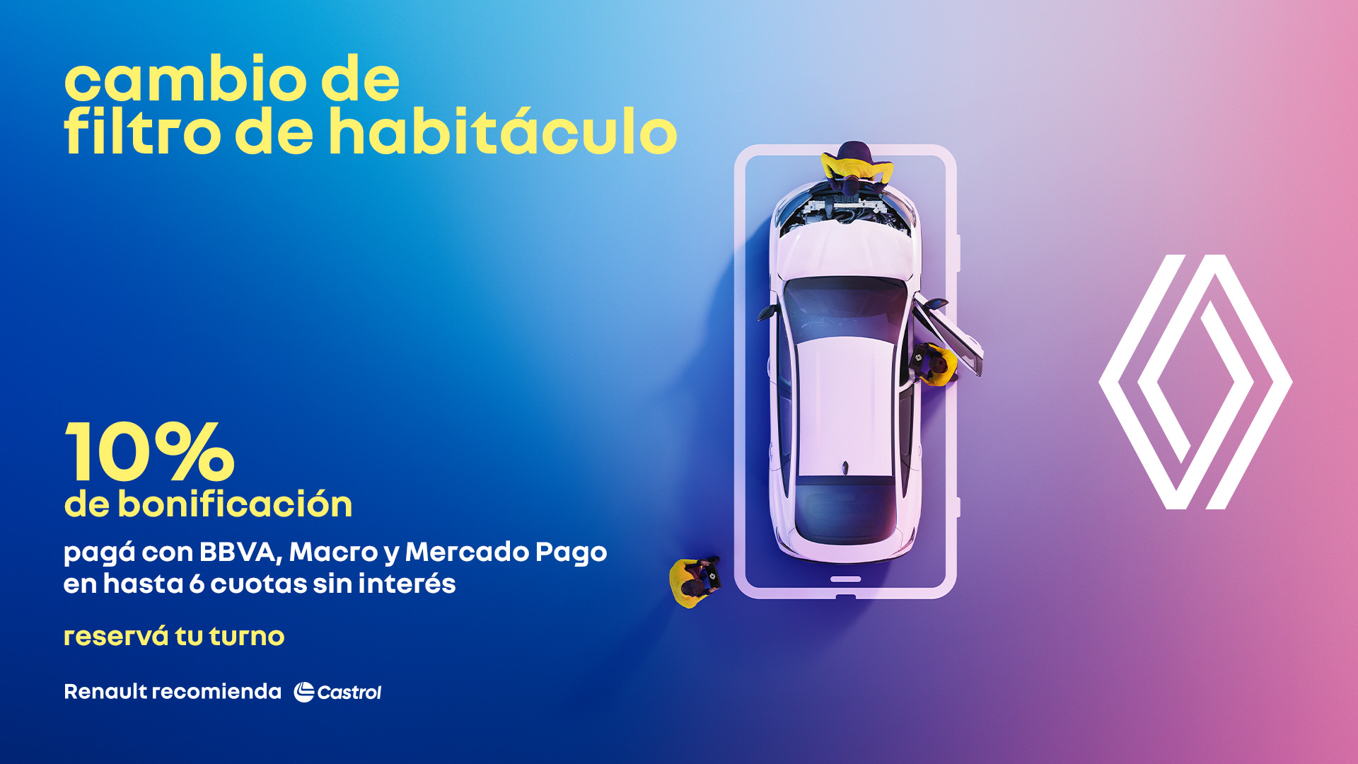 cambio de filtro de habitáculo